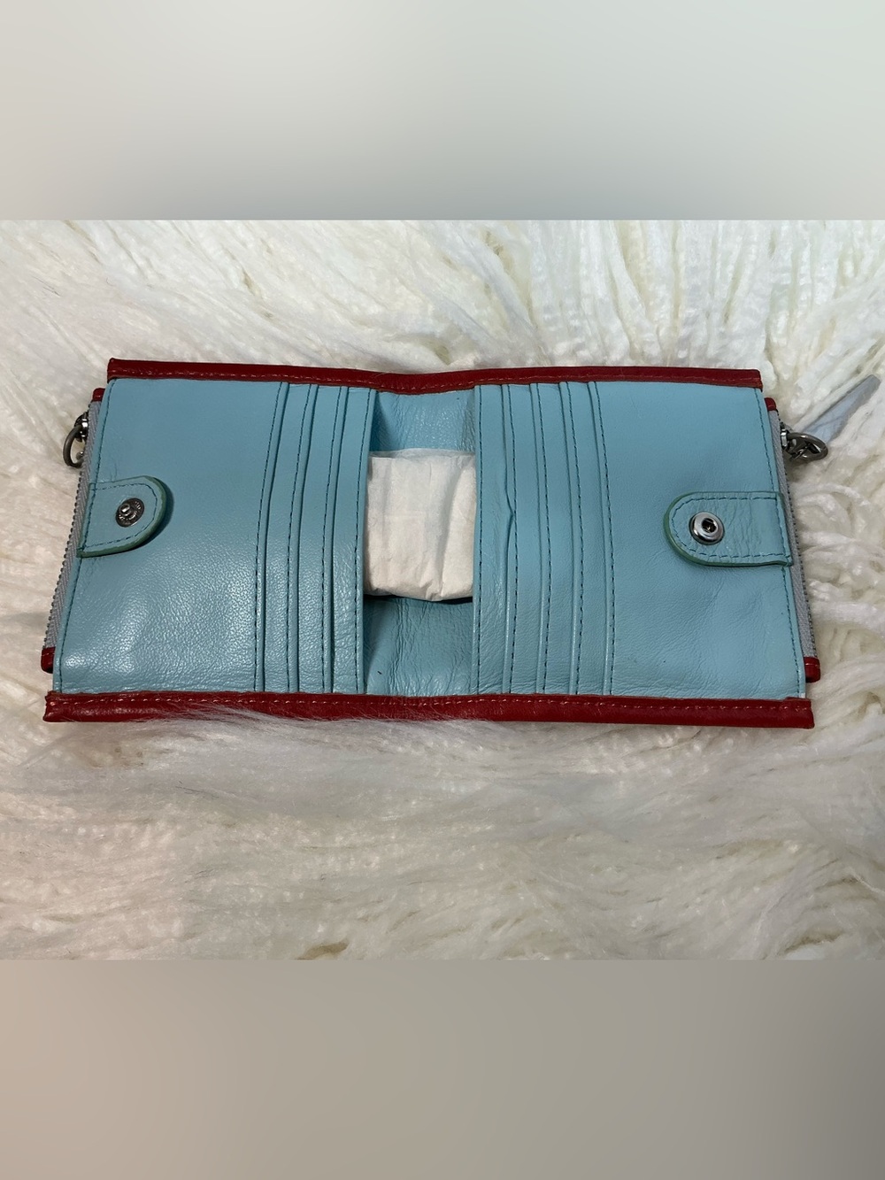 🦄L.A.M.B. SAMPLE 💯 Leather Wallet🦄 - Picture 7 of 14